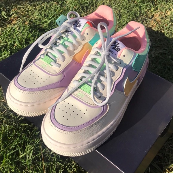 nike air force 1 shadow pastel pale ivory